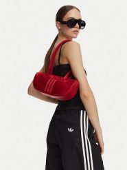 Adidas Torebka Bowling Bag Satin IA6115 Czerwony. Czerwone torebki klasyczne Adidas, bez wzorów, z materiału, bez dodatków. Za 197.99 zł.