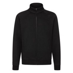 Bluza Premium Unisex Dla Dorosłych. Czarne bluzy FRUIT OF THE LOOM, l, bez wzorów, bez kaptura. Za 210.99 zł.