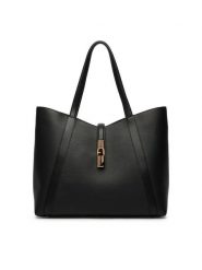 Furla Torebka Goccia L WB01788 BX3353 CN O6000 Czarny. Czarne torebki klasyczne Furla, bez wzorów, ze skóry, bez dodatków. Za 1,439.00 zł.