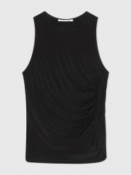 WOOD WOOD Top "Isabelle" w kolorze czarnym rozmiar: 34. Czarne topy Wood Wood, bez wzorów, bez kołnierzyka, bez ramiączek. Za 171.68 zł.