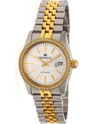 Empress Zegarek automatyczny "Constance" w kolorze srebrno-złotym rozmiar: onesize. Szare, analogowe zegarki Empress, ze stali. Za 587.99 zł.