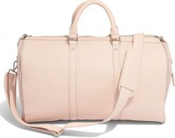 Torba weekendowa damska Stackers jasnoróżowa. Czerwone torby podróżne Stackers, bez wzorów. Za 729.00 zł.