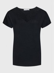 Femilet by Chantelle Koszulka piżamowa Jazz FNA550 Czarny Regular Fit. Czarne koszule nocne Femilet by Chantelle, bez wzorów, bez ramiączek. Za 99.99 zł.