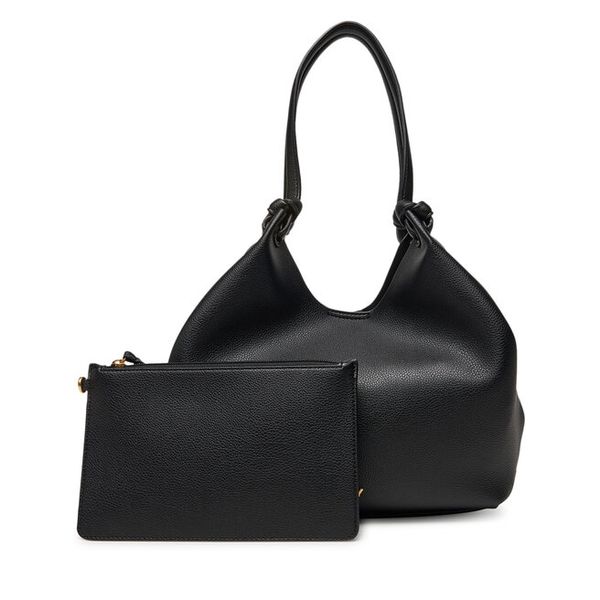 Torebka DKNY. Czarne torebki klasyczne DKNY, bez wzorów, bez dodatków. Za 503.99 zł.