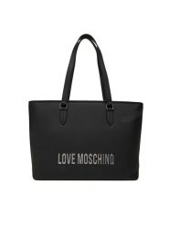LOVE MOSCHINO Torebka JC4190PP1NKD000B Czarny. Czarne torebki klasyczne Love Moschino, bez wzorów, ze skóry, bez dodatków. Za 1,059.00 zł.
