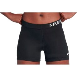 Nike Pro Short 3'' 889577-010. Czarne szorty Nike, bez wzorów, z materiału. W wyprzedaży za 89.99 zł.