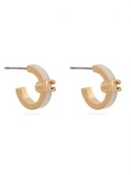 Coach Kolczyki 37560726 Złoty. Żółte kolczyki Coach, metalowe. Za 319.99 zł.