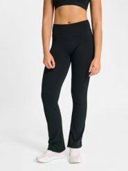 Damskie legginsy Hummel Hiit Seamless Flare. Czarne legginsy Hummel, m, bez wzorów, z materiału. Za 279.50 zł.