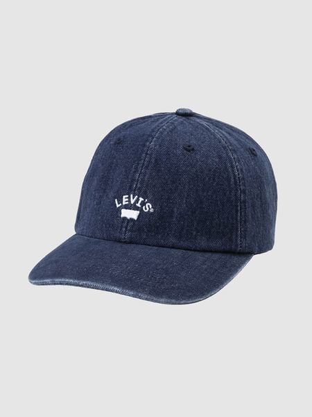 Levi's Czapka w kolorze granatowym rozmiar: onesize. Niebieskie czapki Levi's®, bez wzorów, z bawełny. Za 62.03 zł.