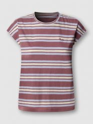 Pepe Jeans Koszulka "Charlot" w kolorze bordowym rozmiar: XL. Czerwone bluzki Pepe Jeans, xl, bez wzorów, z bawełny, bez kołnierzyka, bez ramiączek. Za 74.46 zł.