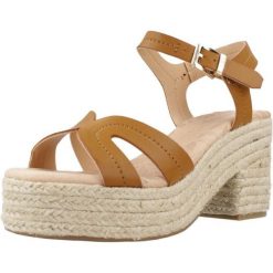 Sandały MTNG 51730M Brązowy. Brązowe sandały mtng, bez wzorów, z syntetyku, bez obcasa, bez zapięcia. Za 152.99 zł.