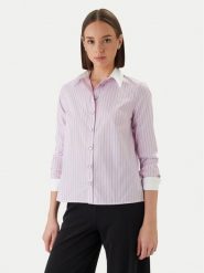 Morgan Koszula 251-CKARA Różowy Regular Fit. Czerwone koszule Morgan, bez wzorów, z syntetyku, bez kołnierzyka, bez ramiączek. Za 249.99 zł.