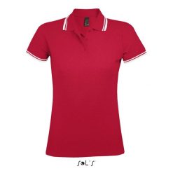 Damska koszulka polo Sol's Pasadena. Białe koszulki polo SOL'S, s, bez wzorów, z bawełny, bez kołnierzyka, bez ramiączek. Za 134.50 zł.