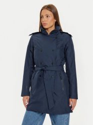 Helly Hansen Płaszcz przejściowy Welsey II 53314 Granatowy Regular Fit. Niebieskie płaszcze Helly Hansen, s, bez wzorów, z syntetyku, bez kaptura. Za 999.99 zł.