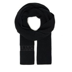 Szalik Liu Jo. Czarne szaliki Liu Jo, bez wzorów. Za 299.99 zł.