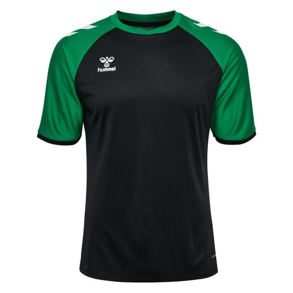 Koszulka Hummel League. Czarne bluzki Hummel, bez wzorów, eleganckie, bez kołnierzyka, bez ramiączek. Za 147.00 zł.