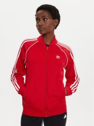 Adidas Bluza adicolor Classics SST IK4032 Czerwony Regular Fit. Czerwone bluzy Adidas, xs, bez wzorów, z bawełny, bez kaptura. Za 229.99 zł.