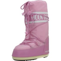 Buty MOON BOOT ICON NYLON Rose. Czerwone trekkingi Moon Boot, z nylonu, trekkingowe. Za 819.99 zł.