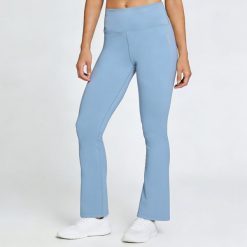 Szerokie legginsy Softee Magnitude Azul Acero. Niebieskie legginsy SOFTEE, m, bez wzorów, z elastanu, z podwyższonym stanem, długie. Za 180.99 zł.