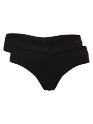 Sloggi stringi hipster pakowane po 2 szt. Kobiety czarny, XL. Czarne stringi Sloggi, bez wzorów. Za 79.95 zł.