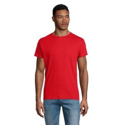 Epicka Koszulka Unisex Dla Dorosłych. Czerwone bluzki SOL'S, s, bez wzorów, sportowe, bez kołnierzyka, bez ramiączek. Za 31.99 zł.