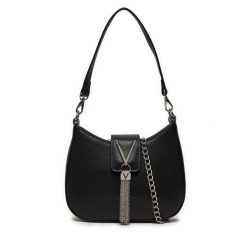 Torebka Valentino. Czarne torebki klasyczne Valentino, bez wzorów, bez dodatków. Za 269.99 zł.