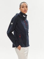 Helly Hansen Kurtka żeglarska W Crew Hooded Jacket 2.0 34448 Granatowy Regular Fit. Niebieskie kurtki sportowe Helly Hansen, l, bez wzorów, z syntetyku, bez kaptura, żeglarskie. Za 489.99 zł.