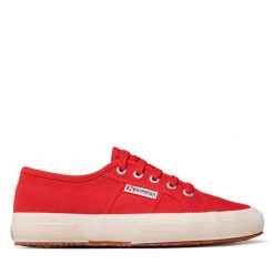 Tenisówki Superga. Czerwone trampki Superga, bez wzorów, bez zapięcia. Za 179.99 zł.