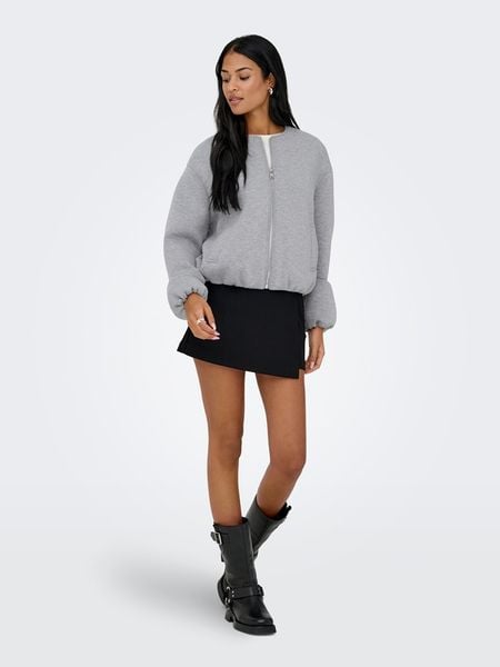 ONLY Kurtka w kolorze szarym rozmiar: M/L. Szare kurtki Only, l, bez wzorów, z materiału, bez kaptura. Za 169.95 zł.