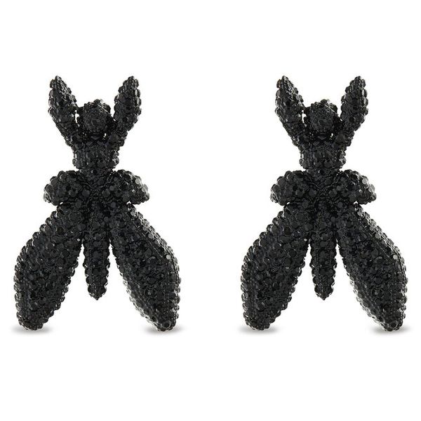 Kolczyki Patrizia Pepe. Czarne kolczyki Patrizia Pepe. Za 599.99 zł.