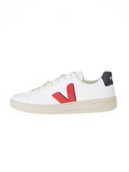 Veja Sneakersy "Urca W" w kolorze biało-czerwonym rozmiar: 43. Białe trampki Veja, bez wzorów, bez zapięcia. Za 387.44 zł.