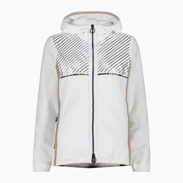 Bluza damska CMP 32H0386 Fix Hood. Białe bluzy CMP, m, bez wzorów, z materiału, bez kaptura. Za 431.99 zł.