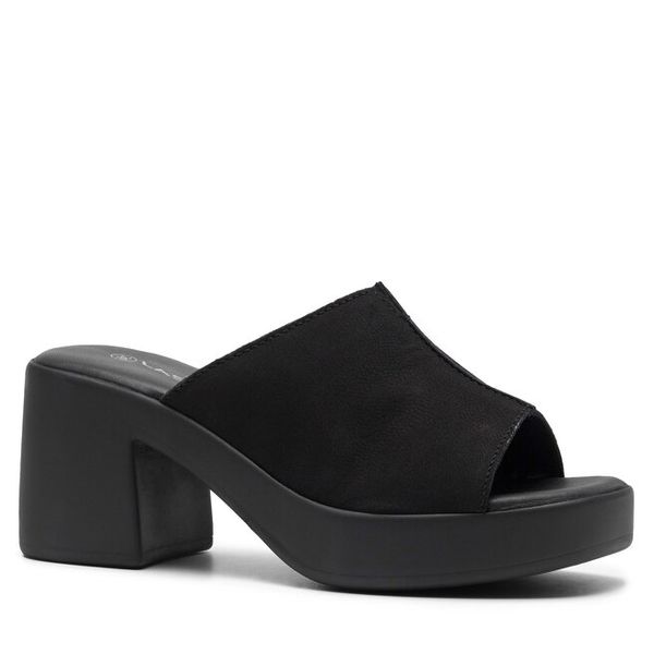 Klapki Lasocki. Czarne klapki Lasocki, bez wzorów, bez obcasa. Za 179.99 zł.