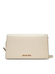 MICHAEL Michael Kors Torebka Jet Set Medium 32S4GJ6C6L Écru. Listonoszki MICHAEL Michael Kors, bez wzorów, ze skóry, bez dodatków. Za 779.99 zł.