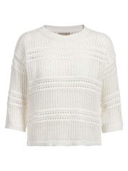 Herrlicher Sweter "Jannin" w kolorze białym rozmiar: S. Białe swetry Herrlicher, s, bez wzorów, bez ramiączek. Za 199.45 zł.