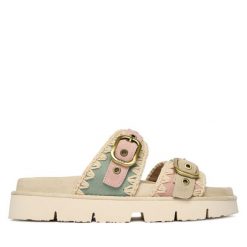 Klapki Mou. Klapki Mou, bez wzorów, bez obcasa. Za 899.99 zł.