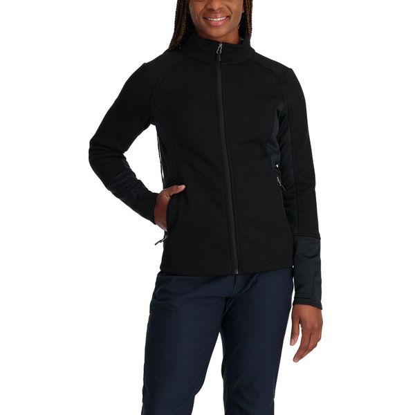 Damska bluza Spyder Bandita. Czarne bluzy Spyder, xs, bez wzorów, z polaru, bez kaptura. W wyprzedaży za 372.45 zł.