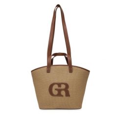 Torebka Gino Rossi. Brązowe torebki klasyczne Gino Rossi, bez wzorów, bez dodatków. Za 279.99 zł.