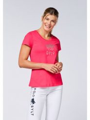 Polo Sylt Koszulka w kolorze różowym rozmiar: XL. Różowe koszulki polo Polo Sylt, xl, bez wzorów, z bawełny, bez kołnierzyka, bez ramiączek. Za 136.13 zł.