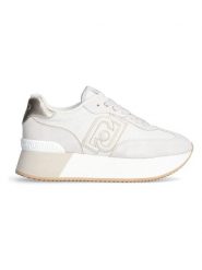 Liu Jo Skórzane sneakersy w kolorze białym rozmiar: 39. Białe trampki Liu Jo, bez wzorów, z materiału, bez zapięcia. Za 359.13 zł.