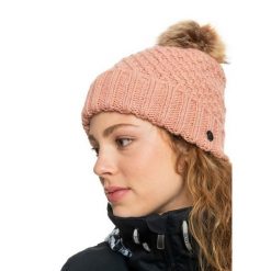 Czapka snowboardowa damska ROXY Blizzard. Czerwone czapki Roxy, bez wzorów. Za 150.00 zł.