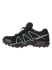 SALOMON Buty "Speedcross 4 GTX" w kolorze czarnym do biegania rozmiar: 39 1/3. Czarne obuwie sportowe Salomon, z gore-texu, bez zapięcia, do biegania, gore-tex. Za 409.45 zł.