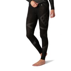 Spodnie damskie Smartwool Intraknit Thermal Merino Base Layer Bottom. Czarne bielizna sportowa Smartwool, s, bez wzorów, z wełny. Za 489.99 zł.