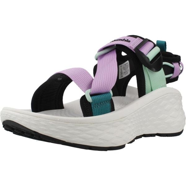 Sandały COLUMBIA KONOS ELEVATE STRAP SAND Fioletowy. Fioletowe sandały Columbia, bez wzorów, z tkaniny, bez obcasa, bez zapięcia. Za 278.99 zł.