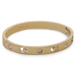 Bransoletka Coach. Żółte bransoletki Coach, złote. Za 349.99 zł.