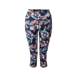 Damskie legginsy 3/4 Dare 2B Influential II. Brązowe legginsy Dare 2b, bez wzorów, z elastanu. Za 70.30 zł.
