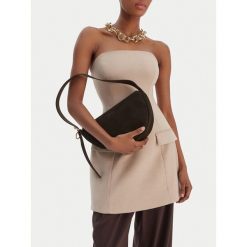 Torebka GINO ROSSI. Brązowe torebki klasyczne Gino Rossi, bez wzorów, bez dodatków. Za 220.99 zł.