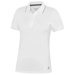 Damska koszulka polo Galvin Green Molly. Białe koszulki polo GALVIN GREEN, bez wzorów, bez kołnierzyka, bez ramiączek. Za 382.00 zł.