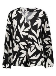 Sublevel Bluzka w kolorze czarno-białym rozmiar: M. Czarne bluzki Sublevel, m, bez wzorów, bez kołnierzyka, bez ramiączek. Za 56.99 zł.