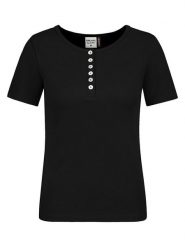 Sublevel Koszulka w kolorze czarnym rozmiar: M. Czarne bluzki Sublevel, m, bez wzorów, bez kołnierzyka, bez ramiączek. Za 49.95 zł.